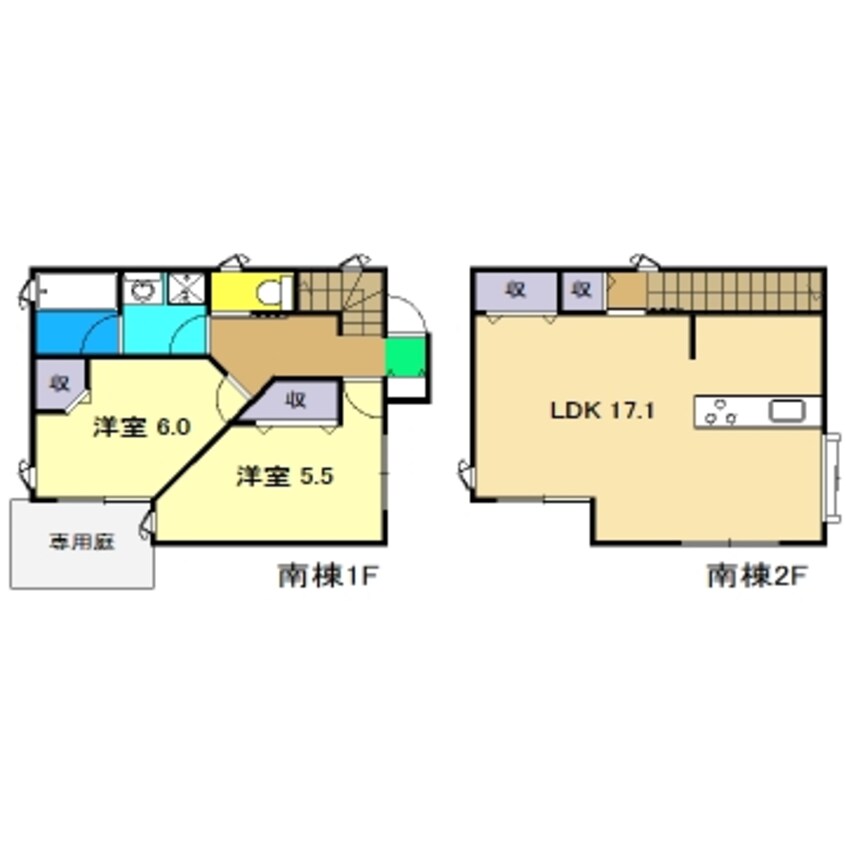 間取図 一ツ橋Spica(一ツ橋一丁目)