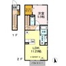 シイノキ 1LDKの間取り