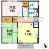 ＴＣツイン 2DKの間取り
