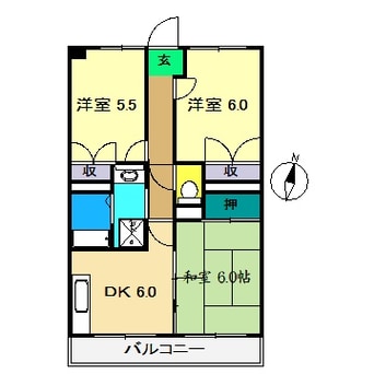 間取図 リヤンフォート･横浜