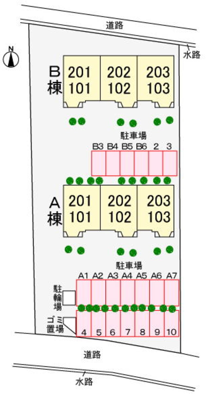 駐車場 メゾンあゆみＡ