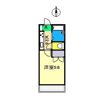 間取図 スカイラーク米田