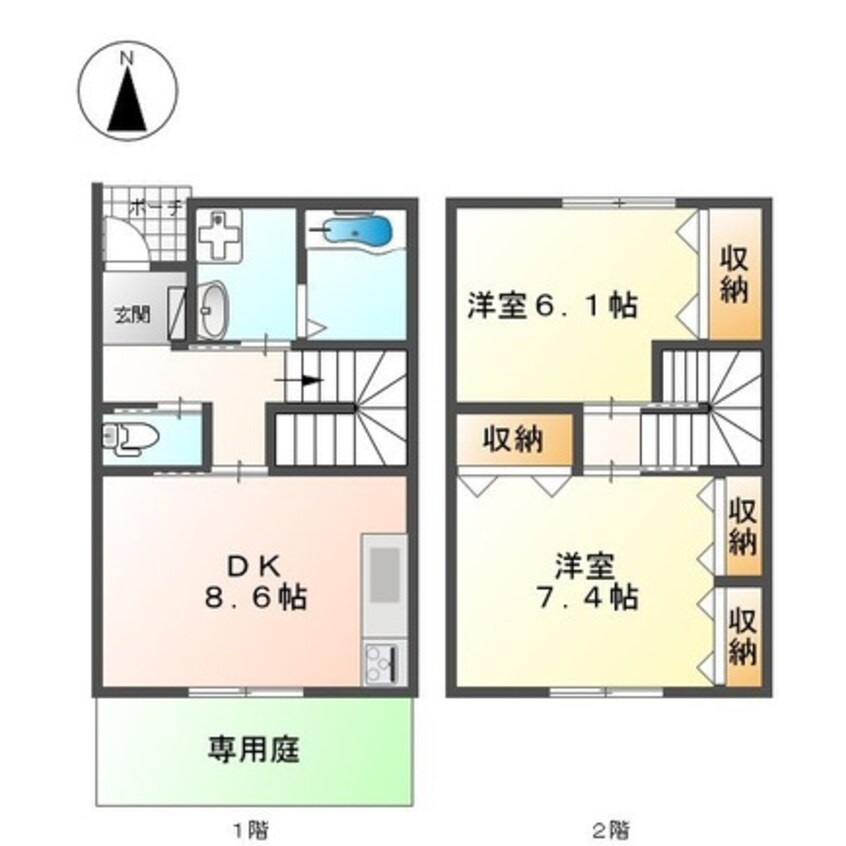 間取図 メゾンエスポワール