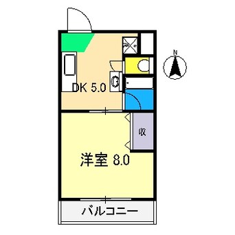 間取図 ハイツ森本 Ⅱ