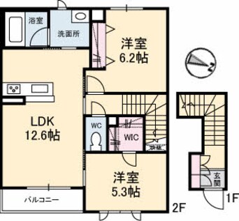 間取図 シャーメゾン ソラーレ