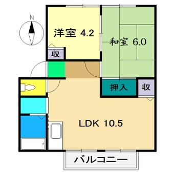 間取図 サンヴィレッジ介良