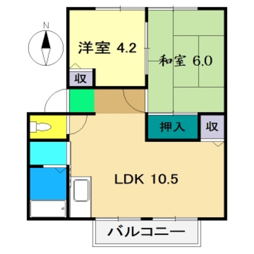 間取図 サンヴィレッジ介良