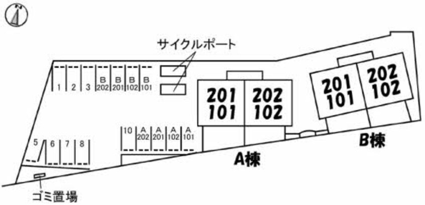  シャーメゾン・カルミア B棟