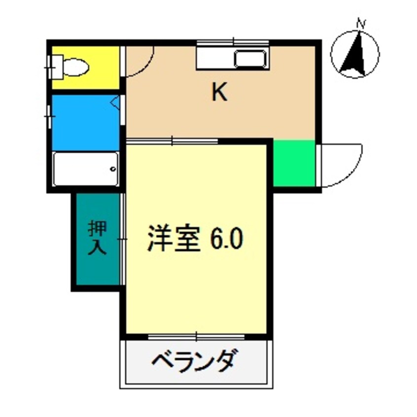 間取図 コーポセシール