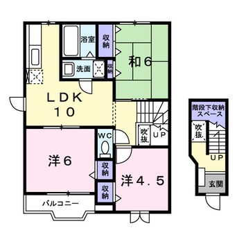 間取図 パウム野村Ⅲ