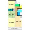 ディアコートYS 3DKの間取り