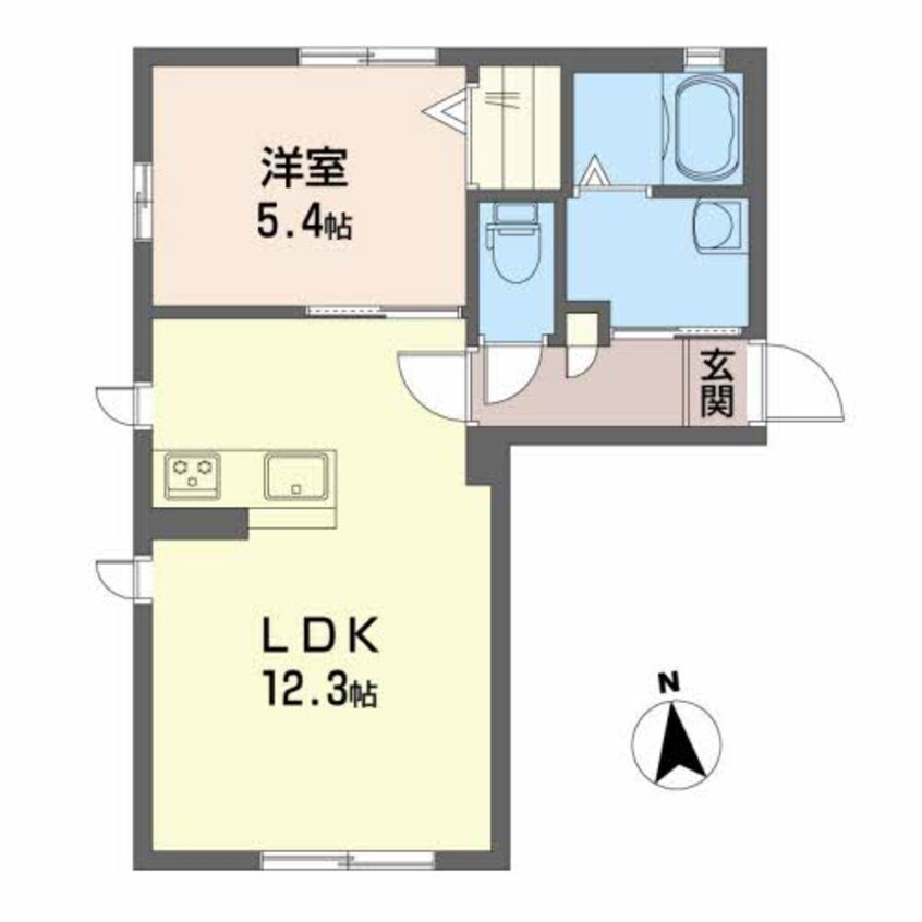 間取図 シャーメゾン・ジラソーレ C棟