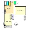 グローバル 1DKの間取り