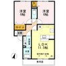 ウィルモア イースト 2LDKの間取り