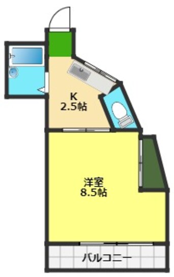 間取図 花岡マンション