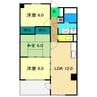 レジデンス扇 3LDKの間取り