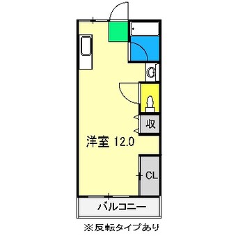 間取図 コーポ早坂