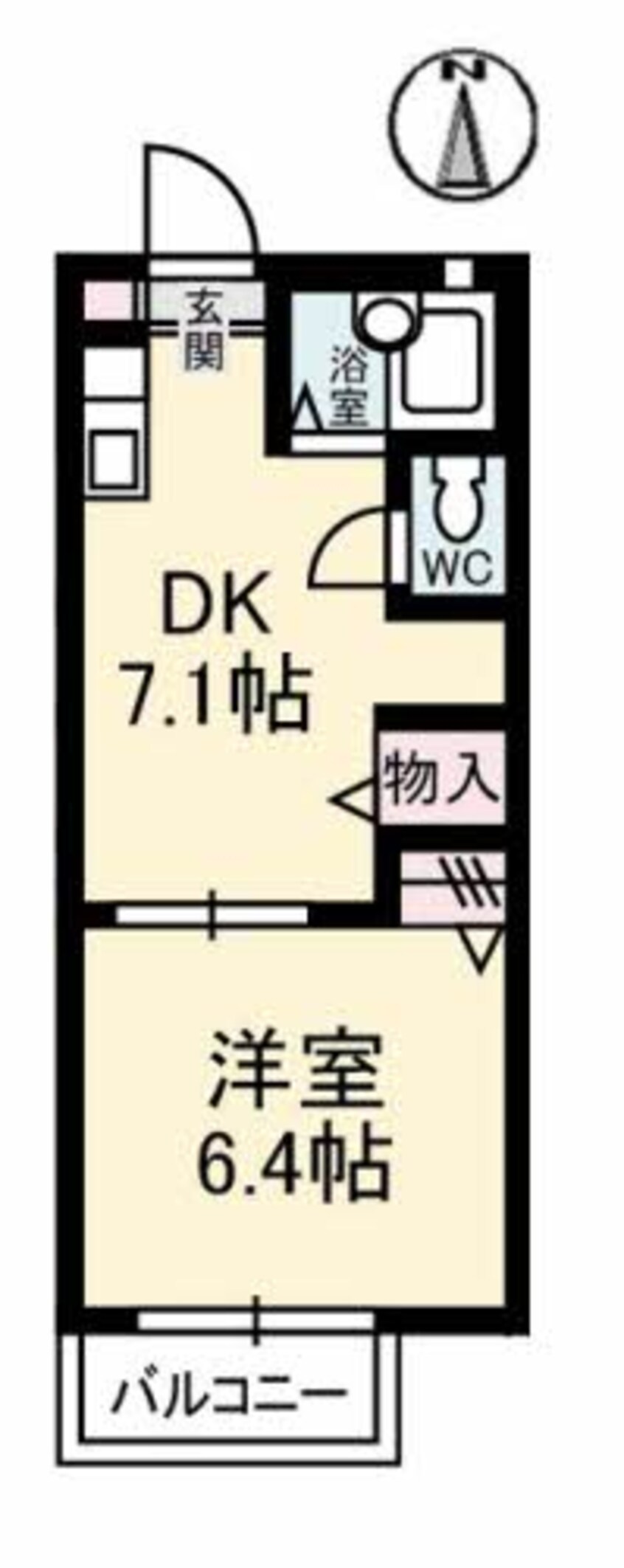 間取図 ラピス B棟