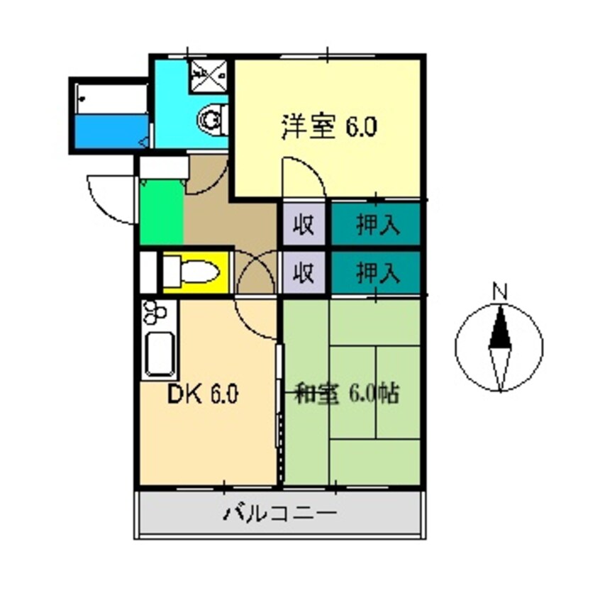 間取図 ウィンディングハウス