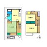 土讃線/薊野駅 徒歩23分 1階 築34年 3LDKの間取り