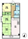 マンションロイヤル 3DKの間取り