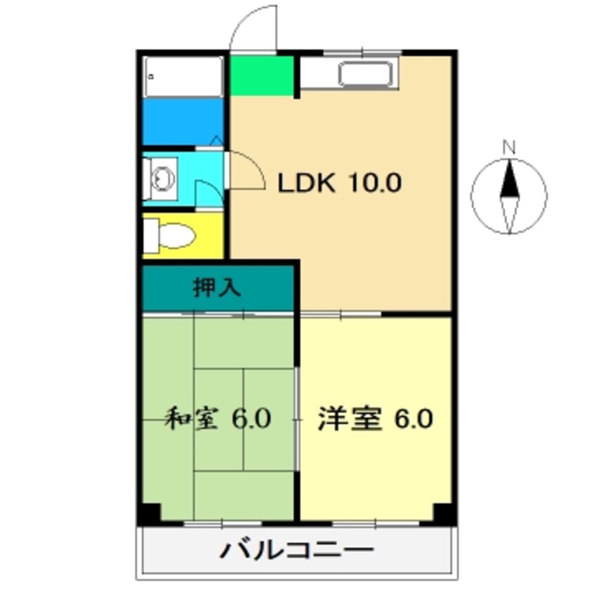 間取図 ハイツMINT