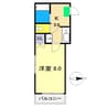 アーバンダイワ 1Kの間取り