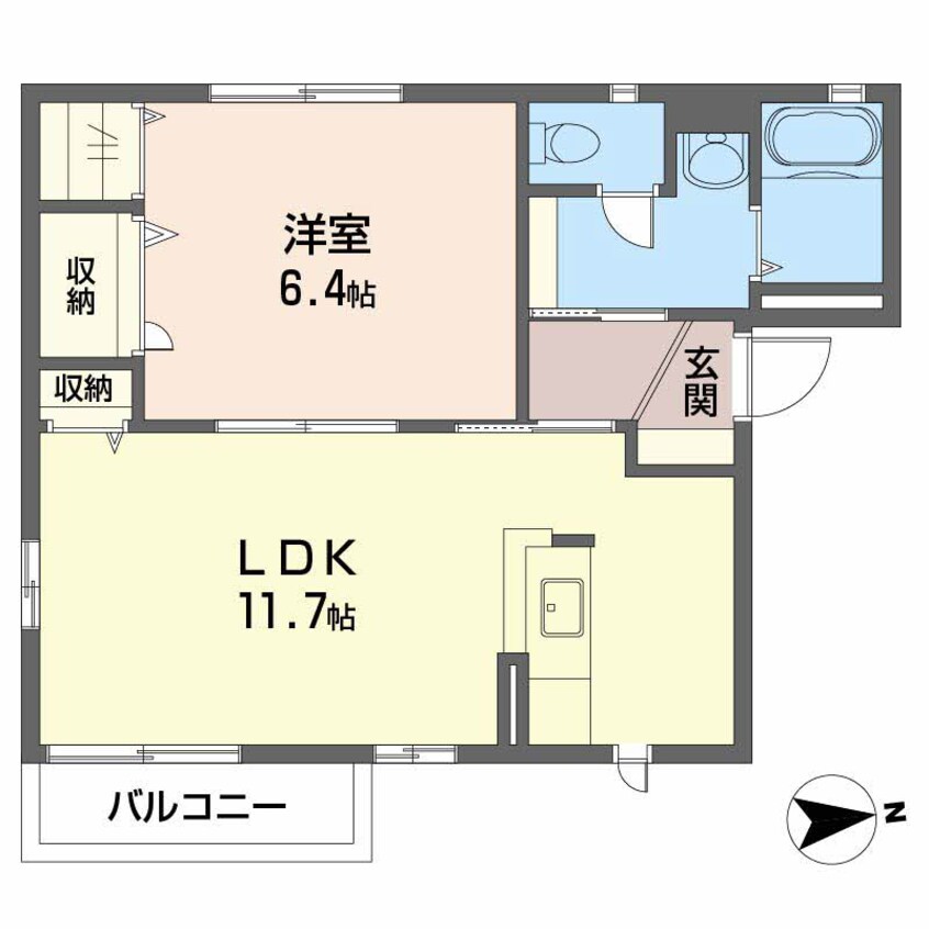 間取図 ロコモコハウス