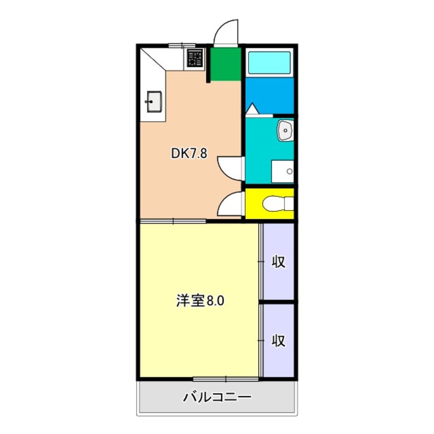 間取図 前田マンション