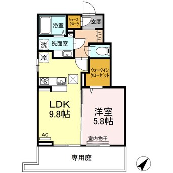 間取図 カーサさつき