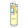 ガルボ高須 1Kの間取り