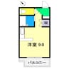 エトワール二葉 1Rの間取り