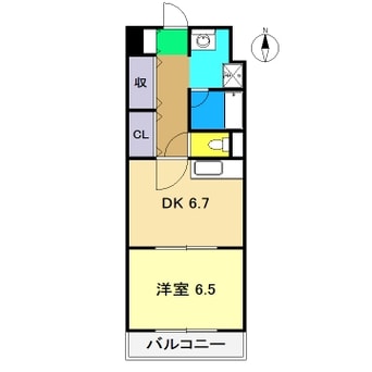 間取図 メゾンドフォンテヌ