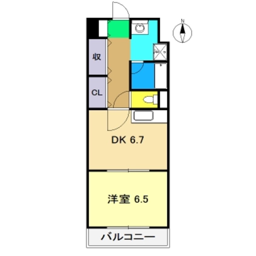 間取図 メゾンドフォンテヌ