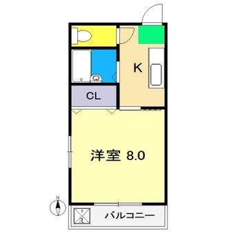 間取図 カミムラハイツ