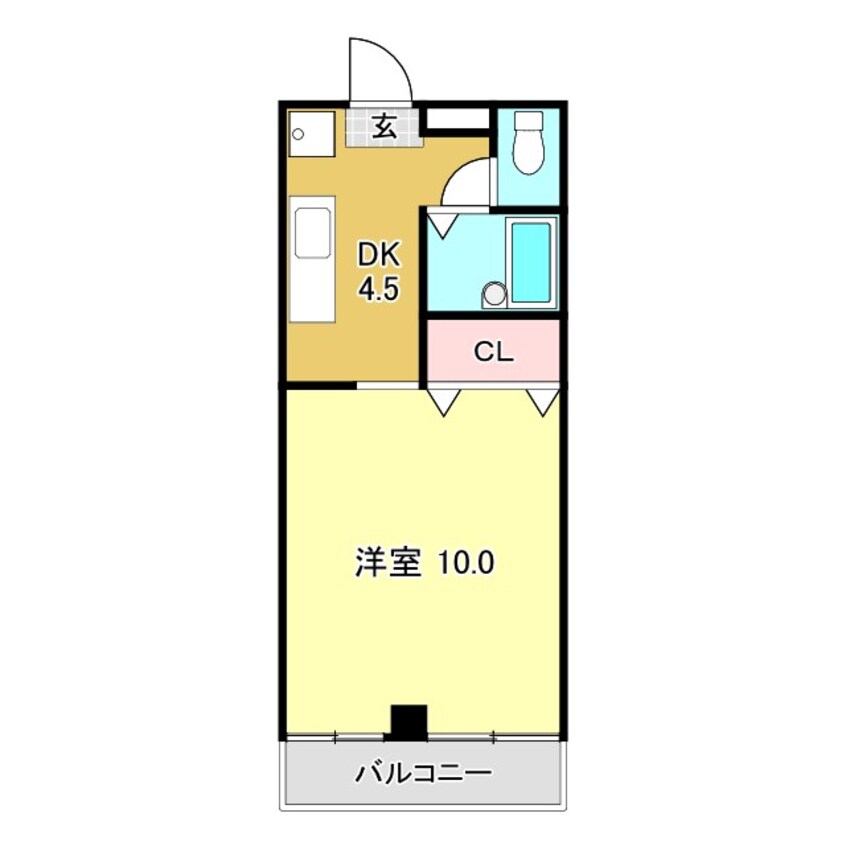 間取図 カミムラハイツ