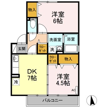 間取図 シェル･ド･エトワール