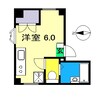 エトワール幸町 1Rの間取り