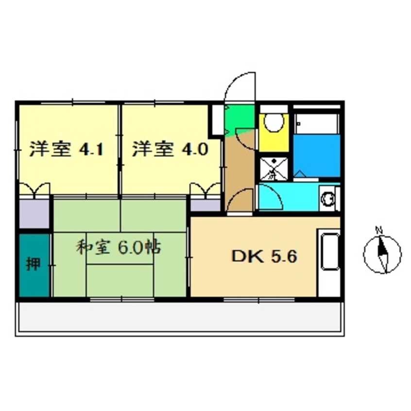 間取図 マンションらぴーぬ