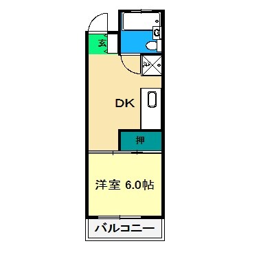 間取り図 スカイパレス二葉