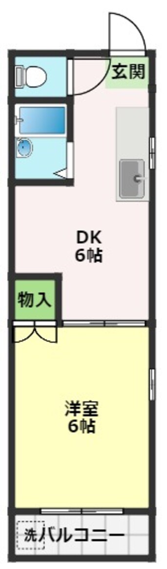 間取図 藤本商事第三ビル