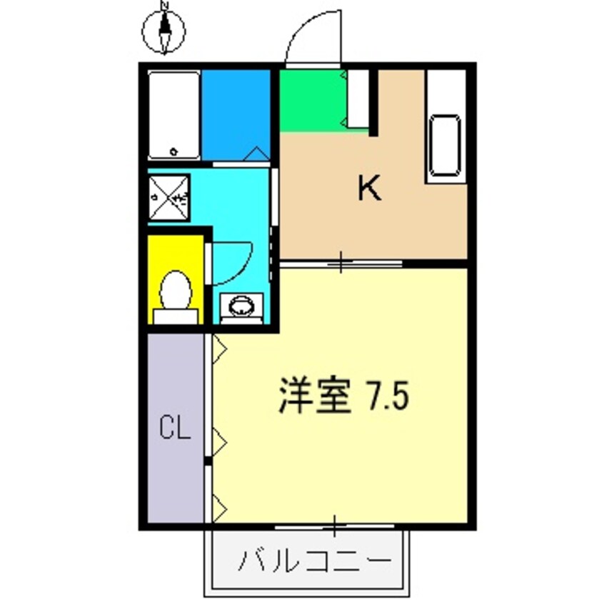 間取図 ハイツファータ