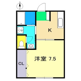 間取図 ハイツファータ
