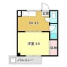 シティハイツヒロ 1DKの間取り