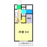 ハイツシャルム 1Kの間取り