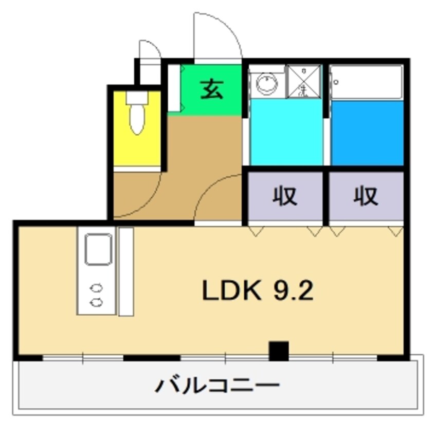 間取図 メゾンSEI