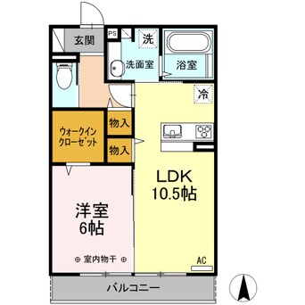 間取図 ディアコート・フジ