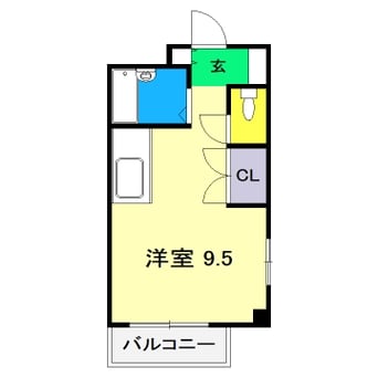 間取図 フェンネルハイツ