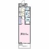 ルーベル桜井 1Kの間取り