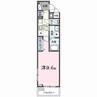 ルーベル桜井 1Kの間取り